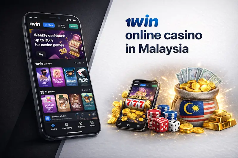 1win online casino in Malaysia: registration, login, bonuses and app