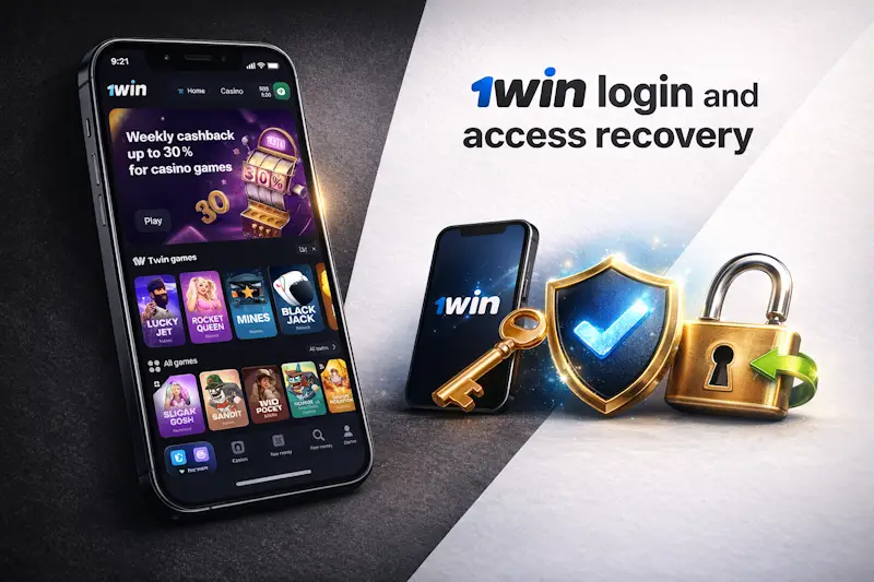 1win login and access recovery